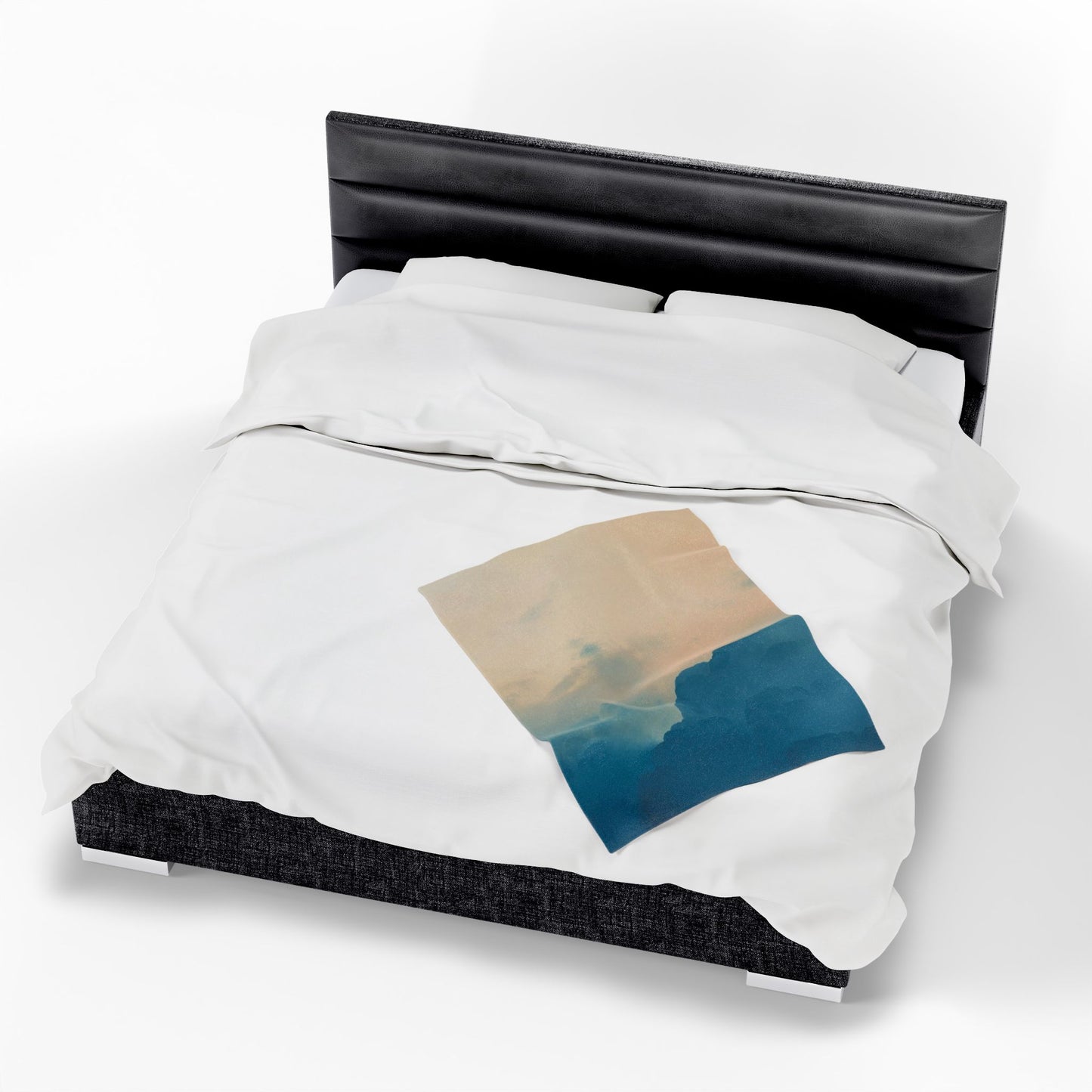 Serene Landscape Velveteen Plush Blanket - Cozy Comfort for Home Decor